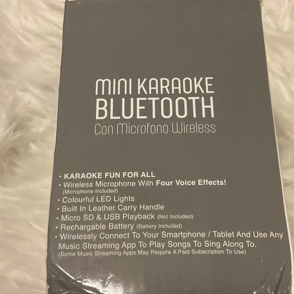 Mini Karaoke Smart Portable Speaker - Picture 3 of 3